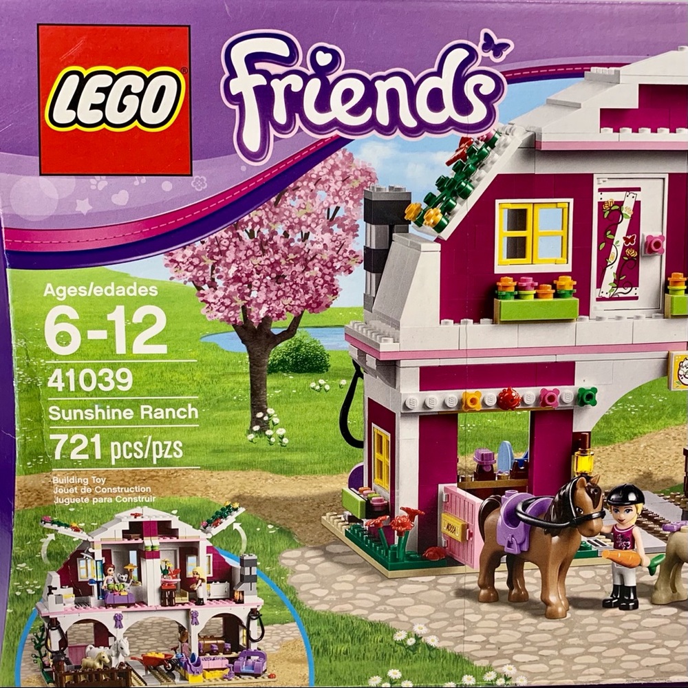 New Lego Friends Sunshine Ranch (41039) Retired
